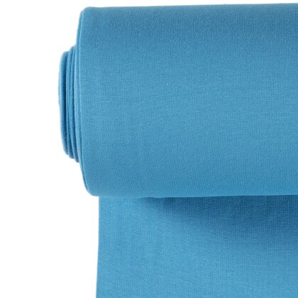 Strickbündchen *Marie* - azurblau