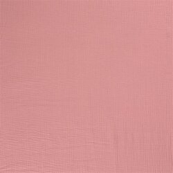 Winter - Dreilagiger Musselin - antik pink