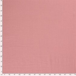 Winter - Dreilagiger Musselin - antik pink