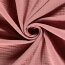 Winter - Dreilagiger Musselin Uni - antik pink