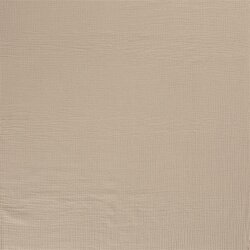 Winter - Dreilagiger Musselin - beige