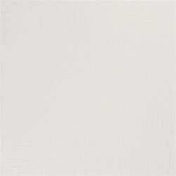 Winter - Dreilagiger Musselin Uni - creme
