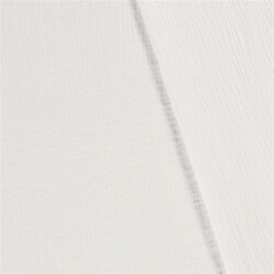 Winter - Dreilagiger Musselin Uni - creme