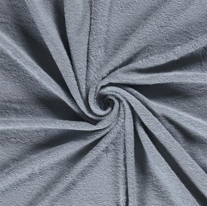 Frottee *Marie* Uni - helljeansblau