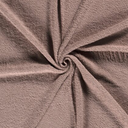 Frottee *Marie* Uni - altrosa
