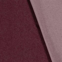 Stretch Jeansstoff grob *Marie* - weinrot