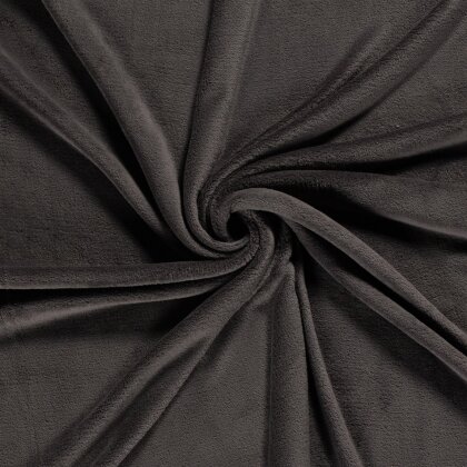 Wellnessfleece *Marie* Uni - dunkelgrau