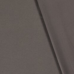 Baumwolljersey *Mila* Uni - taupe