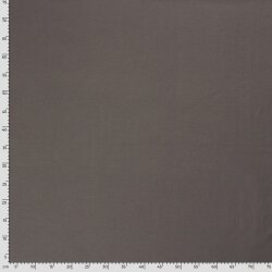 Baumwolljersey *Mila* Uni - taupe