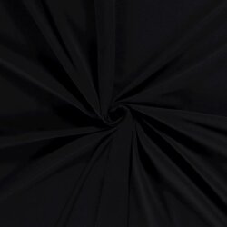 Baumwolljersey *Mila* Uni - schwarz