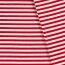 Baumwolljersey Streifen 10mm - rot/weiss