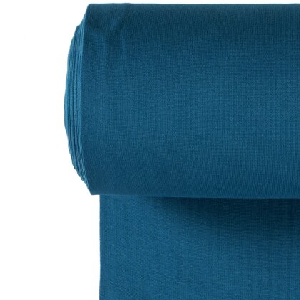 Strickbündchen *Marie* - pfauenblau