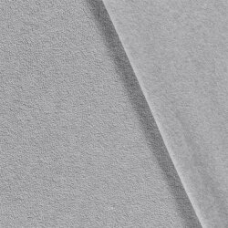 Antipilling Fleece *Marie* Uni -satin grau meliert