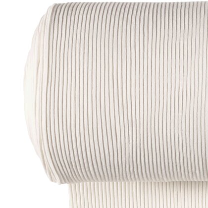Schwere grob-Ripp-Bündchen *Marie* 3x3 - creme