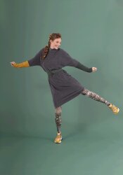 Schwere grob-Ripp-Bündchen *Marie* 3x3 - senf