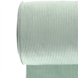 Schwere grob-Ripp-Bündchen *Marie* 3x3 - ghost green