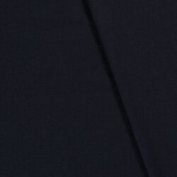 Viskose Leinen Mix Uni – marineblau