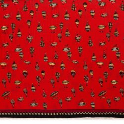 Crêpe Chiffon Heißluftballons wassermelone