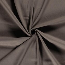 Viskose Leinen Uni taupe