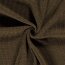 Baumwollstrick *Marie* Uni melange - olive