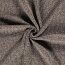 Baumwollstrick *Marie* Uni melange - beige