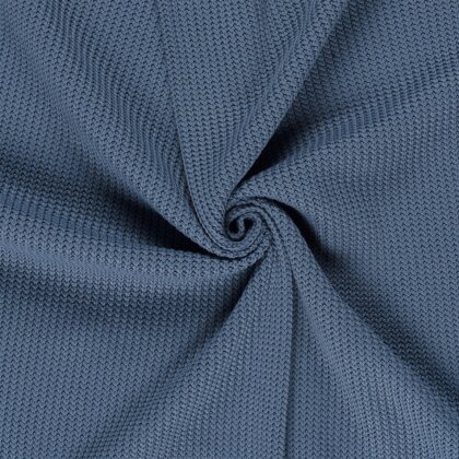 Baumwollstrick *Marie* - indigo