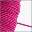 5 Meter - Gummikordel - pink - 3 mm
