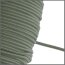 5 Meter - Gummikordel - Olive - 3 mm