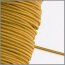 5 meter -  Gummikordel - senf - 3 mm