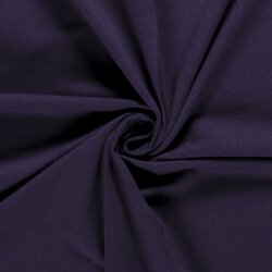 French Terry *Marie* Uni - aubergine