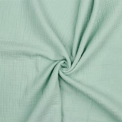 Musselin Uni *Gerda* BIO-Organic - mint