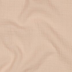 Musselin Uni *Gerda* BIO~Organic - hell softlachs