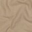Musselin Uni *Gerda* BIO~Organic - dunkelbeige