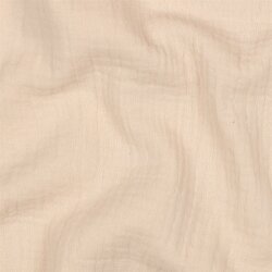 Musselin Uni *Gerda* BIO~Organic - hellsand