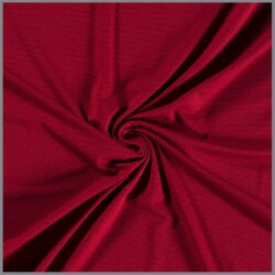 Baumwolljersey Streifen 1mm bordeaux-violett