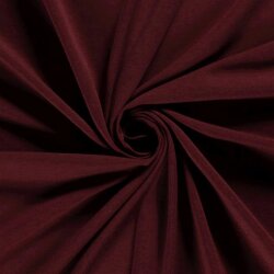 Bambus Jersey *Marie* Uni - bordeaux