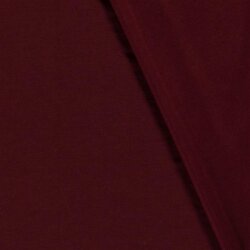 Bambus Jersey *Marie* Uni - bordeaux