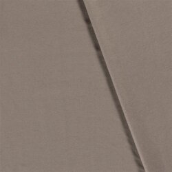Bambus Jersey *Marie* Uni - grau/beige