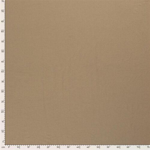 Bambus Jersey *Marie* Uni - sand - Stoffspektakel.de, 12,99