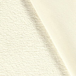 Kuschelteddystoff Kunstfell - creme