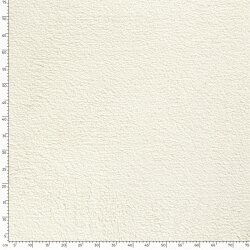Kuschelteddystoff Kunstfell - creme