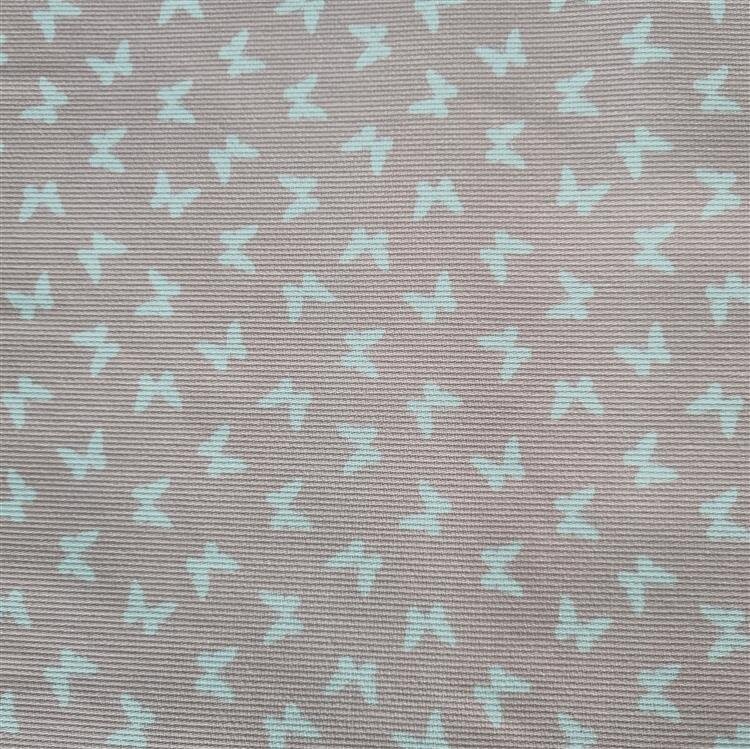 Baumwollstoff Piqué Mini Schmetterlinge - rosa