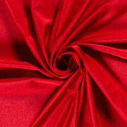Funktions und Badeanzugstoff Uni - rot
