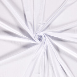 Funktions und Badeanzugstoff Uni - weiss