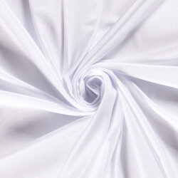 Funktions und Badeanzugstoff - weiss