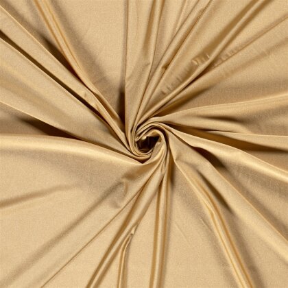 Funktions und Badeanzugstoff - gold