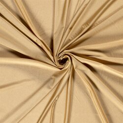 Funktions und Badeanzugstoff Uni - gold