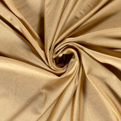 Funktions und Badeanzugstoff Uni - gold