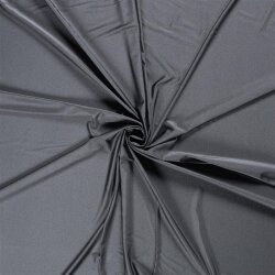 Funktions und Badeanzugstoff Uni - dunkelgrau