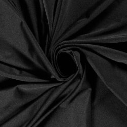 Funktions und Badeanzugstoff - schwarz